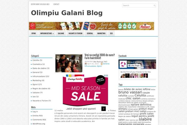 Site using Advance Social Sharer plugin