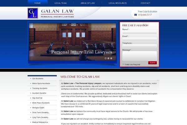 Site using Responsive Slider plugin