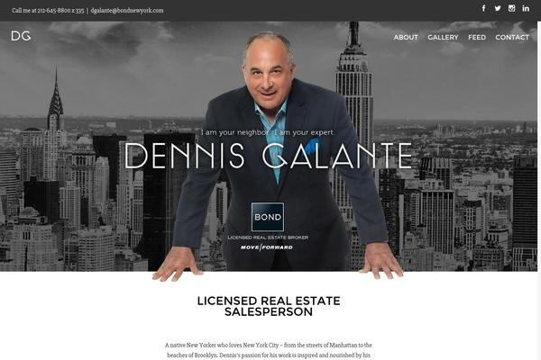 Avada theme site design template sample