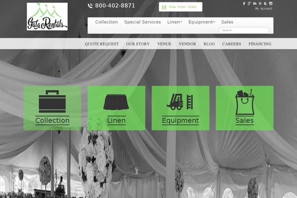 Site using Media Grid plugin