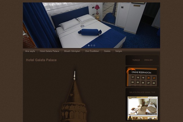 Soho Hotel theme site design template sample