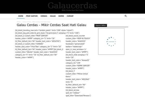 Site using Frontend_builder plugin