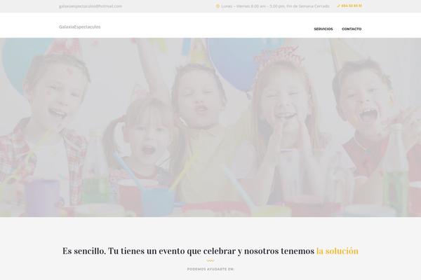 Unicaevents theme site design template sample