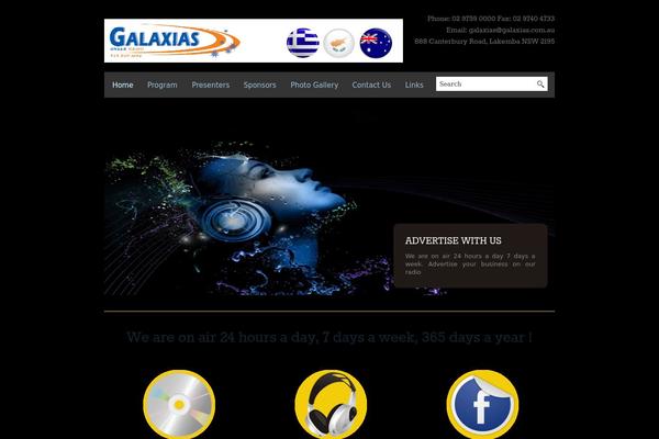 BlackBird theme site design template sample