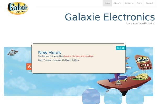 Customizr theme site design template sample