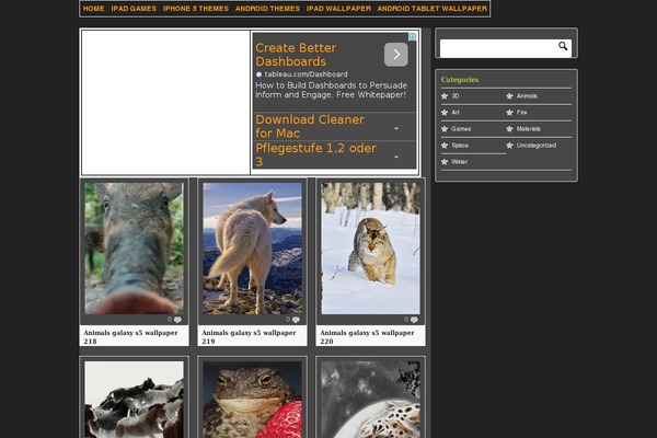 EXPOSE theme site design template sample