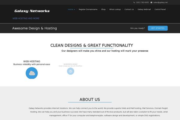 Stellar theme site design template sample