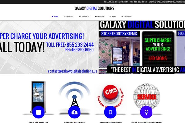 Subway theme site design template sample