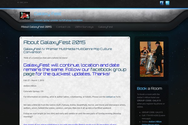 Catalyst theme site design template sample