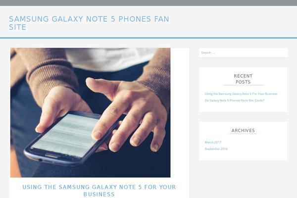 Reach theme site design template sample