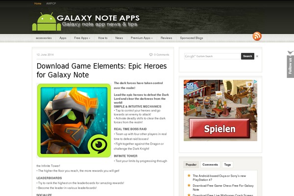 Fresh News theme site design template sample