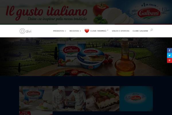 Divi_child theme site design template sample