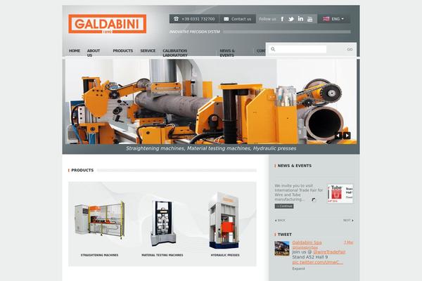 galdabini theme websites examples