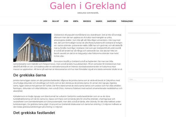 Vogue theme site design template sample