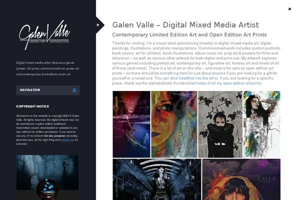 galenvalle.com site used Noble
