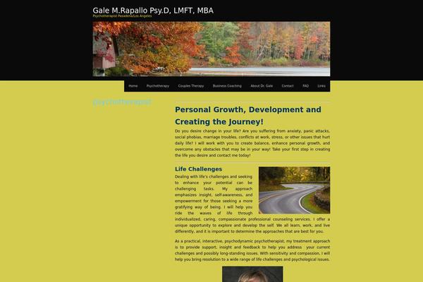 ChaosTheory theme site design template sample