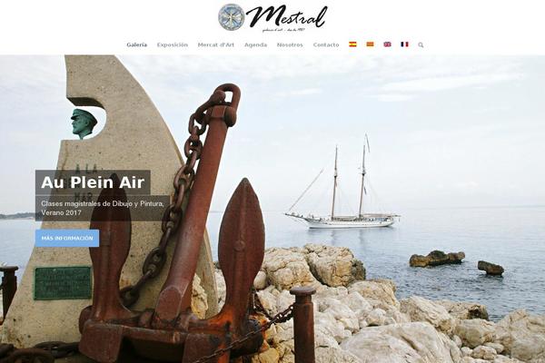 Enfold theme site design template sample