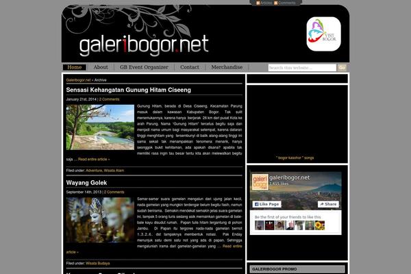 Cover WP theme site design template sample