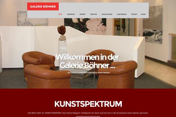 galerie-boehner.de site used Inside