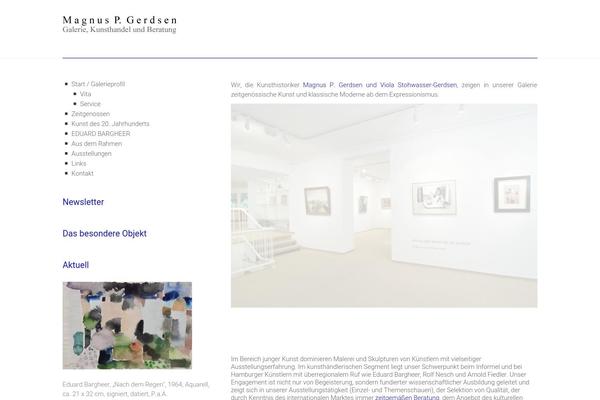 Ample-child theme site design template sample