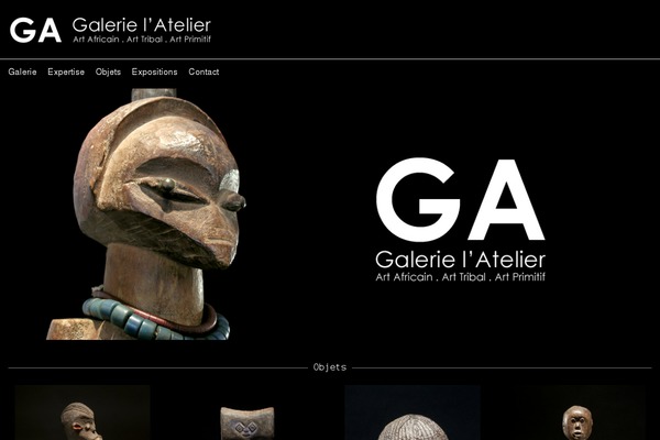 galerie-latelier.com site used Neighborhood Child Theme