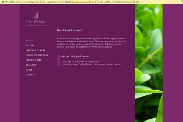 galerie-refugium.de site used Gr