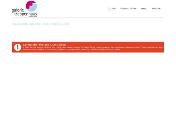 Site using Meow-gallery plugin