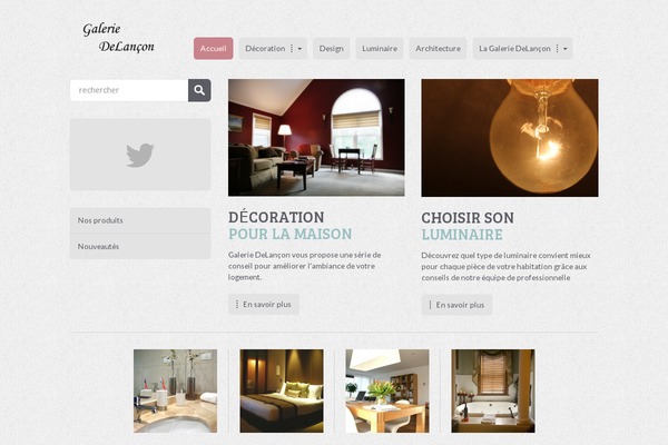 MiCasa theme site design template sample