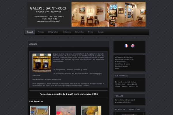 Parament theme site design template sample