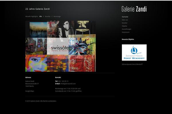 galeriezandi.com site used Infinity
