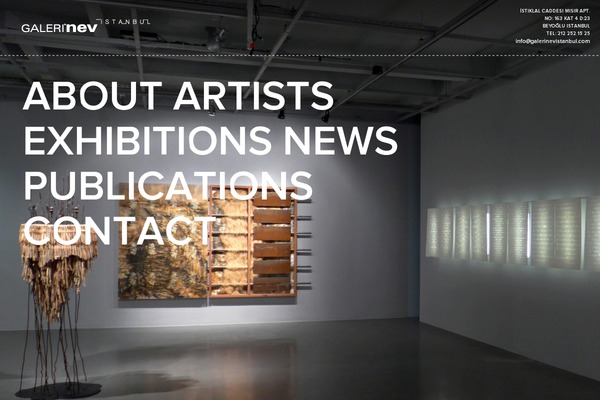 galerinevistanbul.com site used Nev