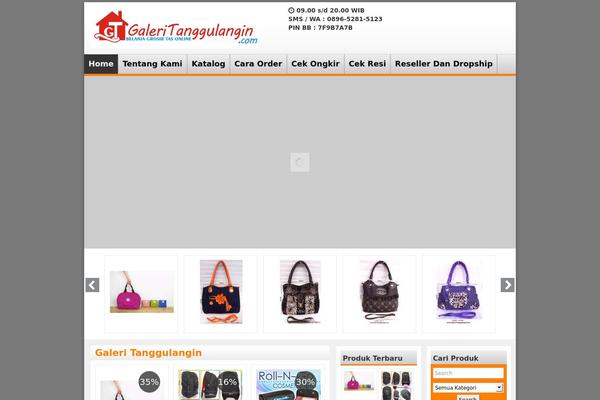 WP-Agen theme site design template sample