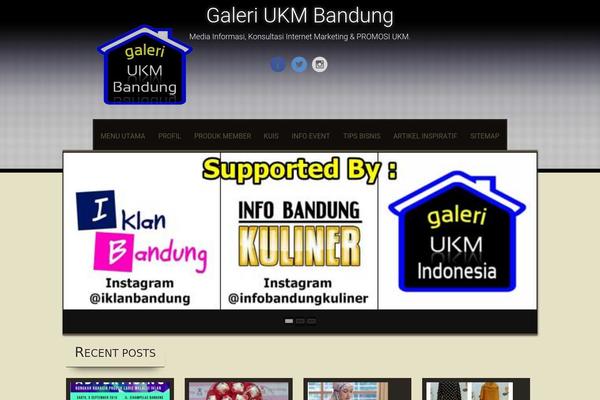 galeriukmbandung.com site used Sixteen