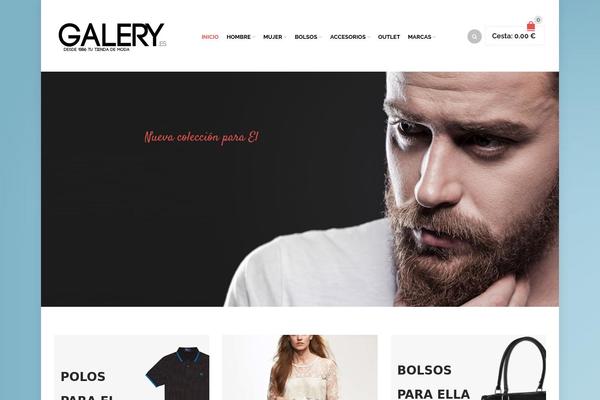 galery.es site used WooPress