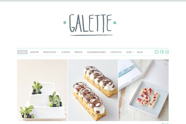Chamomile theme site design template sample
