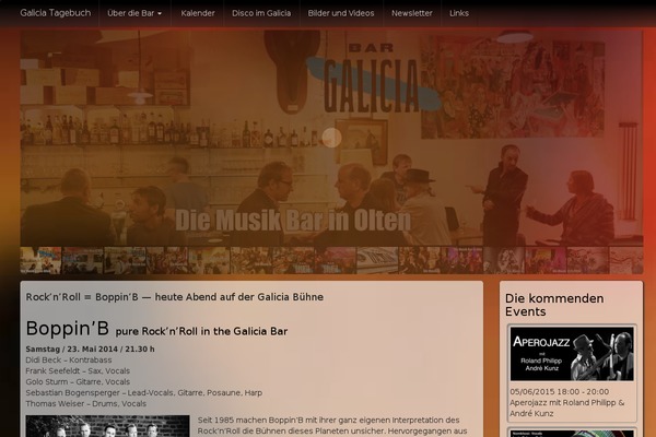Site using Eventon-event-slider plugin