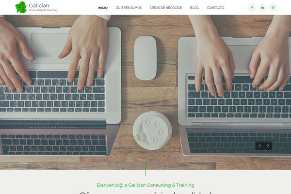 Consultor theme site design template sample