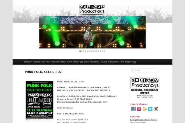 Site using Simple Responsive Slider plugin