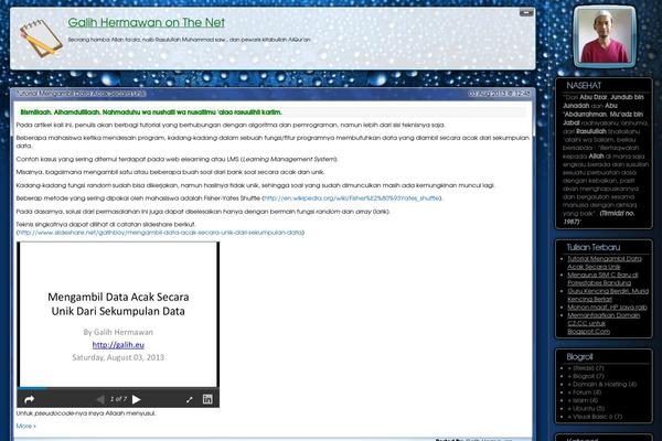 Site using Collapsing Links plugin