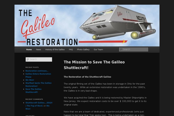 Twenty Eleven theme site design template sample