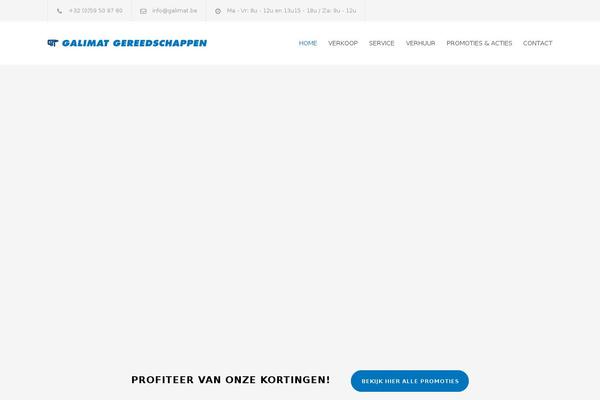 Renovate theme site design template sample