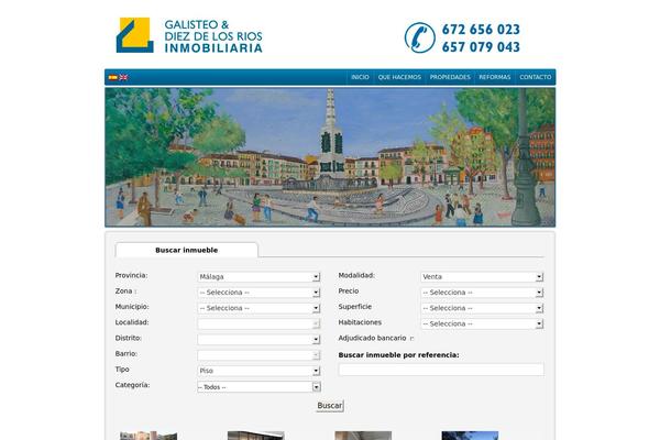 Denali theme site design template sample