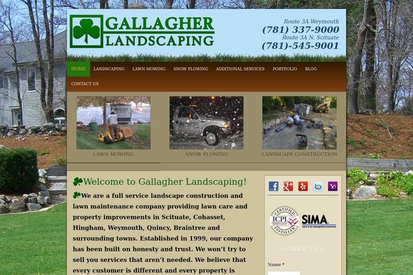 Headway theme site design template sample