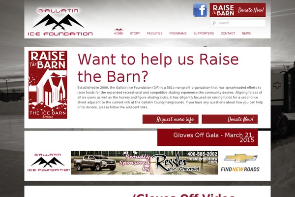 gallatinicefoundation.org site used Gif