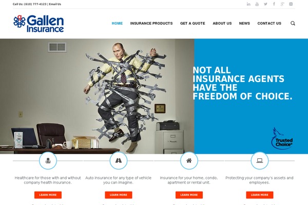 Sentinel theme site design template sample