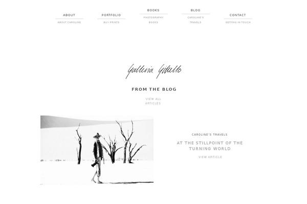 galleriagibello.com site used New Theme