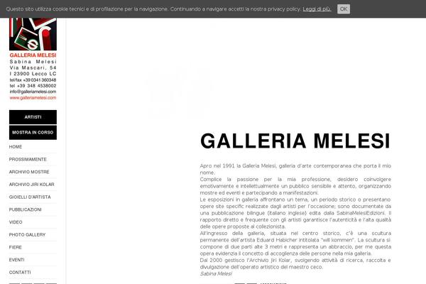 Nouveau theme site design template sample