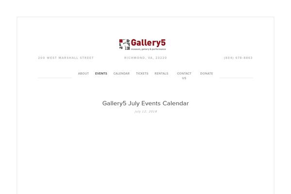 Purity theme site design template sample