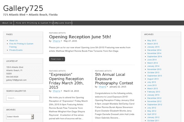 Magazine Basic theme site design template sample