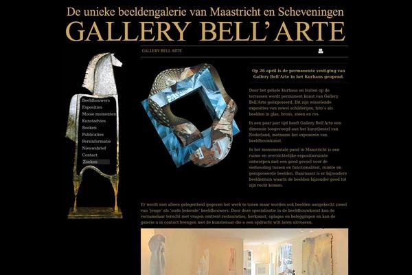 Gallery theme site design template sample